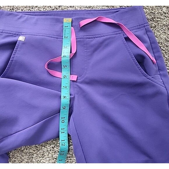 Figs Zamora joggers scrub pants in color amethyst purple size XS Petite length - Picture 8 of 14
